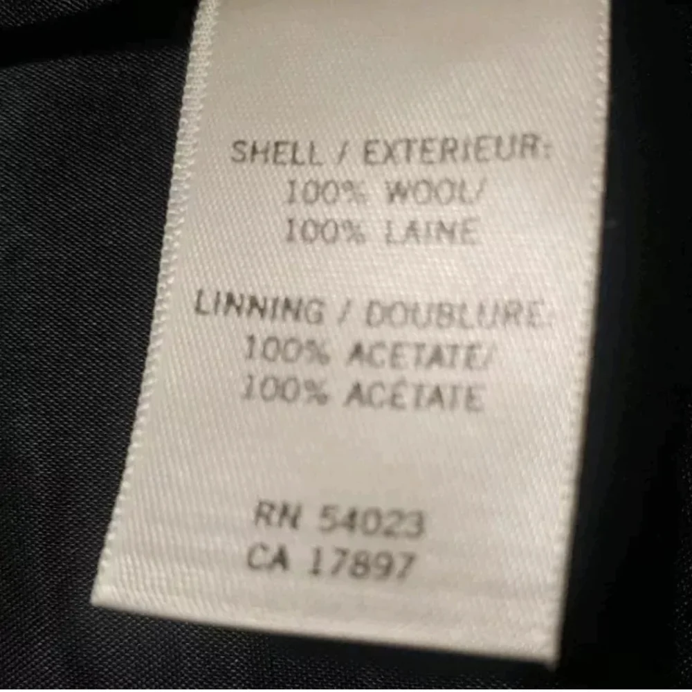Banana Republic Sports Coat Men Sz 44R Blazer Jacket Wool 2 Button Charcoal Grey